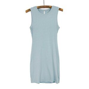 Aritzia The Group Babaton  Womens XS Baby Blue Bodycon Mini Dress Summer